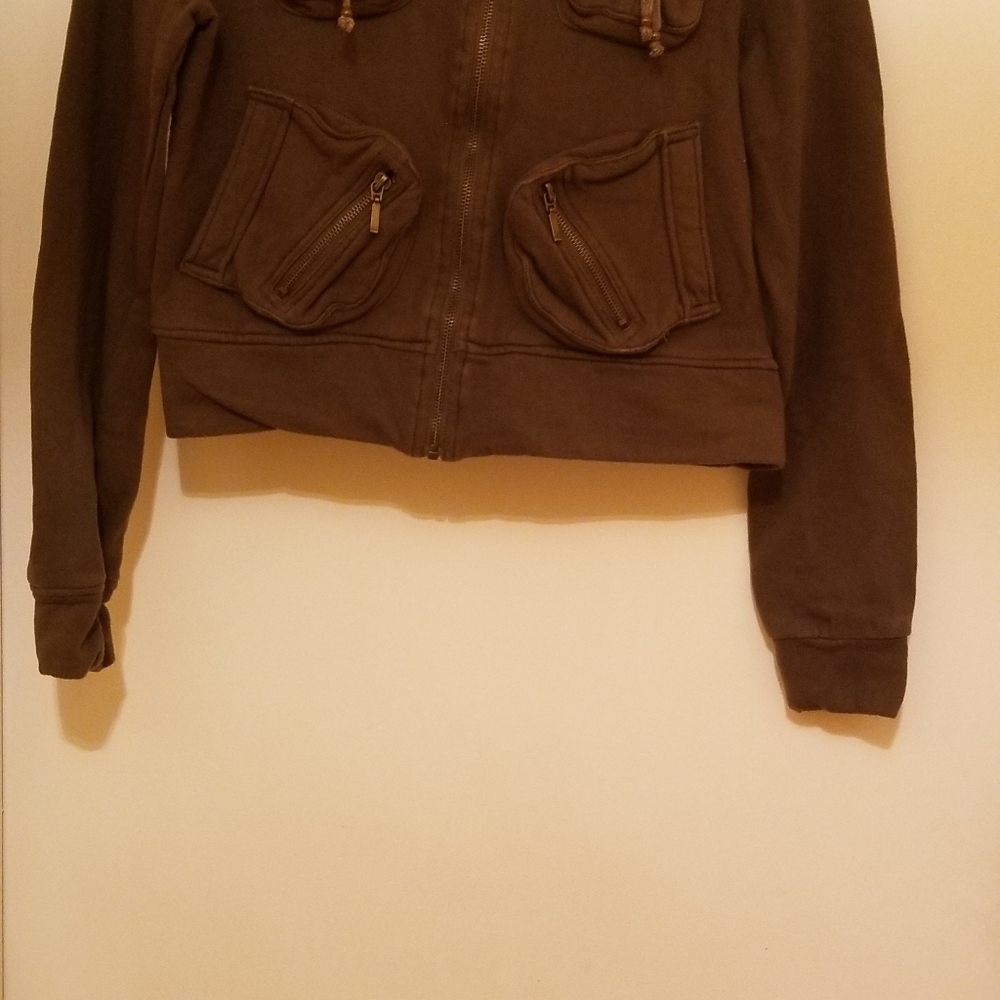 BB Dakota Cropped Hoodie Jacket